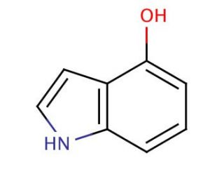 4-Hydroxyindole (CAS 2380-94-1) - chemical structure image