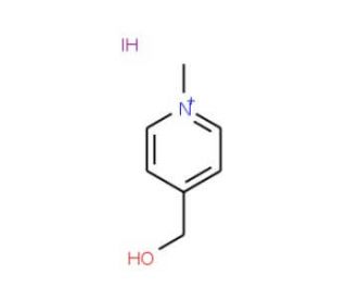 4-(Hydroxymethyl)-1-methylpyridinium iodide - chemical structure image