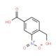 4-Hydroxymethyl-3-nitro-benzoic acid (CAS 82379-38-2) - chemical structure image