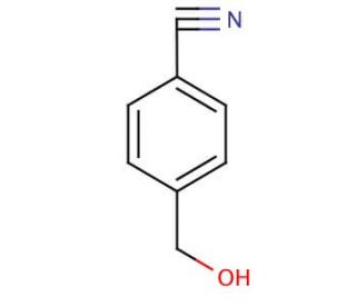 4-(Hydroxymethyl)benzonitrile (CAS 874-89-5) - chemical structure image