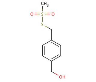 4-(Hydroxymethyl)benzyl Methanethiosulfonate (CAS 887406-47-5) - chemical structure image