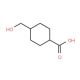 4-Hydroxymethyl-cyclohexanecarboxylic acid (CAS 13380-84-2) - chemical structure image