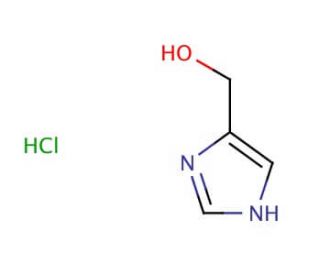 4-(Hydroxymethyl)imidazole HCl (CAS 32673-41-9) - chemical structure image