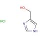 4-(Hydroxymethyl)imidazole HCl (CAS 32673-41-9) - chemical structure image