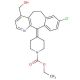 4-Hydroxymethyl Loratadine (CAS 609806-40-8�) - chemical structure image
