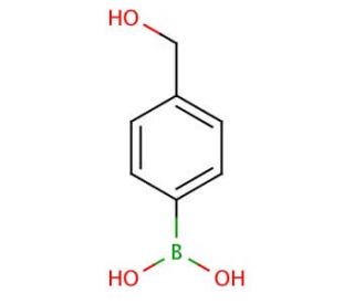4-(Hydroxymethyl)phenylboronic acid (CAS 59016-93-2) - chemical structure image