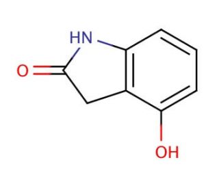 4-Hydroxyoxindole (CAS 13402-55-6) - chemical structure image