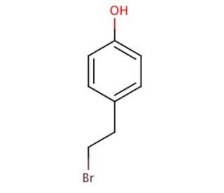 4-Hydroxyphenethyl bromide (CAS 14140-15-9) - chemical structure image