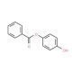 4-Hydroxyphenyl benzoate 的分子结构, CAS编号: 2444-19-1 4-Hydroxyphenyl benzoate (CAS 2444-19-1) - chemical structure image