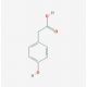 4-Hydroxyphenylacetic acid (CAS 156-38-7) - chemical structure image