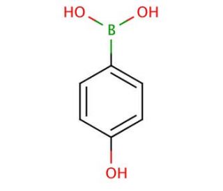 4-Hydroxyphenylboronic acid (CAS 71597-85-8) - chemical structure image