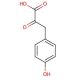 4-Hydroxyphenylpyruvic acid (CAS 156-39-8) - chemical structure image