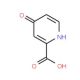 4-Hydroxypicolinic acid (CAS 22468-26-4) - chemical structure image