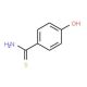 4-Hydroxythiobenzamide 的分子结构, CAS编号: 25984-63-8 4-Hydroxythiobenzamide (CAS 25984-63-8) - chemical structure image