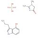 4-Hydroxytryptamine Creatinine Sulfate (CAS 55206-11-6) - chemical structure image