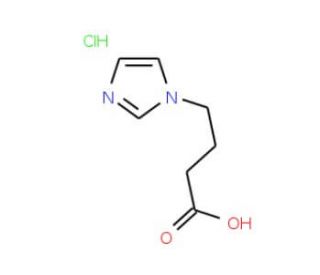 4-Imidazol-1-yl-butyric acid hydrochloride - chemical structure image
