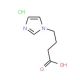 4-Imidazol-1-yl-butyric acid hydrochloride - chemical structure image