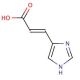 4-Imidazoleacrylic acid 的分子结构, CAS编号: 104-98-3 4-Imidazoleacrylic acid (CAS 104-98-3) - chemical structure image