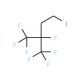 4-Iodo-1,1,1,2-tetrafluoro-2-(trifluoromethyl)butane (CAS 99324-96-6) - chemical structure image
