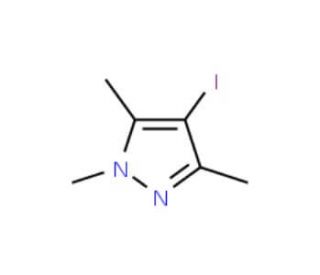 4-Iodo-1,3,5-trimethyl-1H-pyrazole (CAS 51660-65-2) - chemical structure image