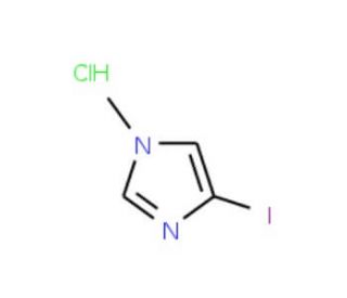 4-Iodo-1-methyl-1H-imidazole, HCl (CAS 871333-96-9) - chemical structure image