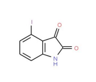 4-Iodo-1H-indole-2,3-dione (CAS 20780-75-0) - chemical structure image