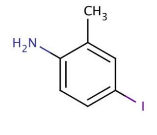 4-Iodo-2-methylaniline (CAS 13194-68-8) - chemical structure image