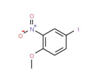 4-Iodo-2-nitroanisole (CAS 52692-09-8) - chemical structure image