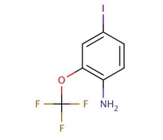 4-Iodo-2-(trifluoromethoxy)aniline (CAS 97760-97-9) - chemical structure image