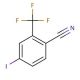 4-Iodo-2-(trifluoromethyl)benzonitrile (CAS 101066-87-9) - chemical structure image