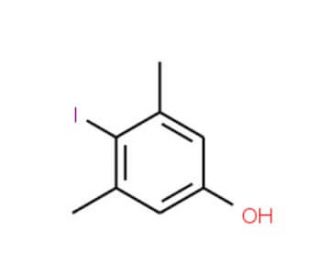 4-Iodo-3,5-dimethyl-phenol (CAS 80826-86-4) - chemical structure image