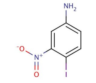 4-Iodo-3-nitroaniline (CAS 105752-04-3) - chemical structure image