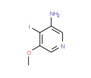 4-Iodo-5-methoxypyridin-3-amine (CAS 1045855-66-0) - chemical structure image