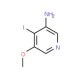 4-Iodo-5-methoxypyridin-3-amine (CAS 1045855-66-0) - chemical structure image