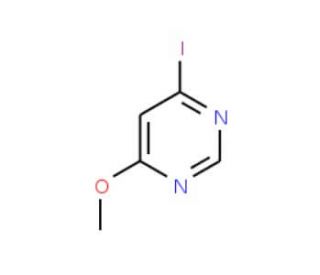 4-Iodo-6-methoxypyrimidine (CAS 161489-05-0) - chemical structure image
