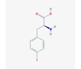 4-Iodo-L-phenylalanine (CAS 24250-85-9) - chemical structure image