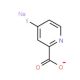 4-Iodo-pyridine-2-carboxylic acid, sodium salt (CAS 618107-88-3) - chemical structure image