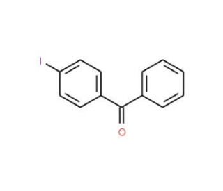 4-Iodobenzophenone (CAS 6136-66-9) - chemical structure image