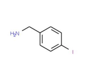 4-Iodobenzylamine (CAS 39959-59-6) - chemical structure image
