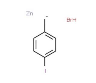 4-Iodobenzylzinc bromide solution (CAS 352530-30-4) - chemical structure image