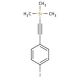 (4-Iodophenylethynyl)trimethylsilane (CAS 134856-58-9) - chemical structure image