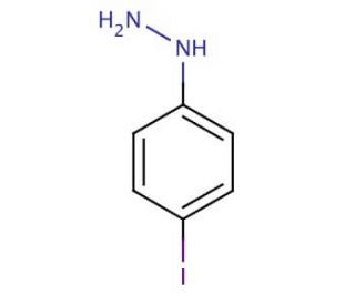 4-Iodophenylhydrazine (CAS 13116-27-3) - chemical structure image
