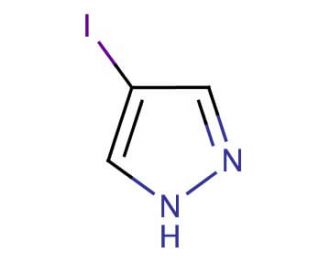 4-Iodopyrazole (CAS 3469-69-0) - chemical structure image