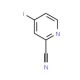 4-Iodopyridine-2-carbonitrile, 4-Iodopicolinonitrile (CAS 913836-19-8) - chemical structure image