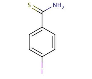 4-Iodothiobenzamide - chemical structure image