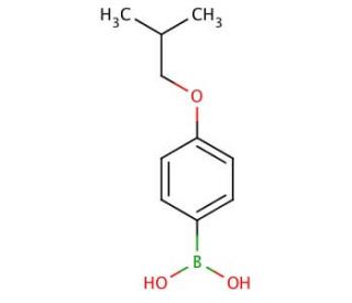 4-Isobutoxyphenylboronic acid (CAS 153624-44-3) - chemical structure image