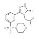 4-Isobutyl-5-[3-(morpholine-4-sulfonyl)-phenyl]-4H-[1,2,4]triazole-3-thiol - chemical structure image