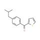 (4-isobutylphenyl)(thien-2-yl)methanone - chemical structure image