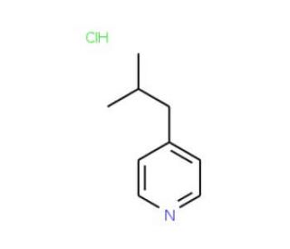 4-Isobutylpyridine hydrochloride (CAS 1049728-62-2) - chemical structure image