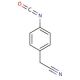 4-Isocyanatobenzyl cyanide (CAS 59513-89-2) - chemical structure image